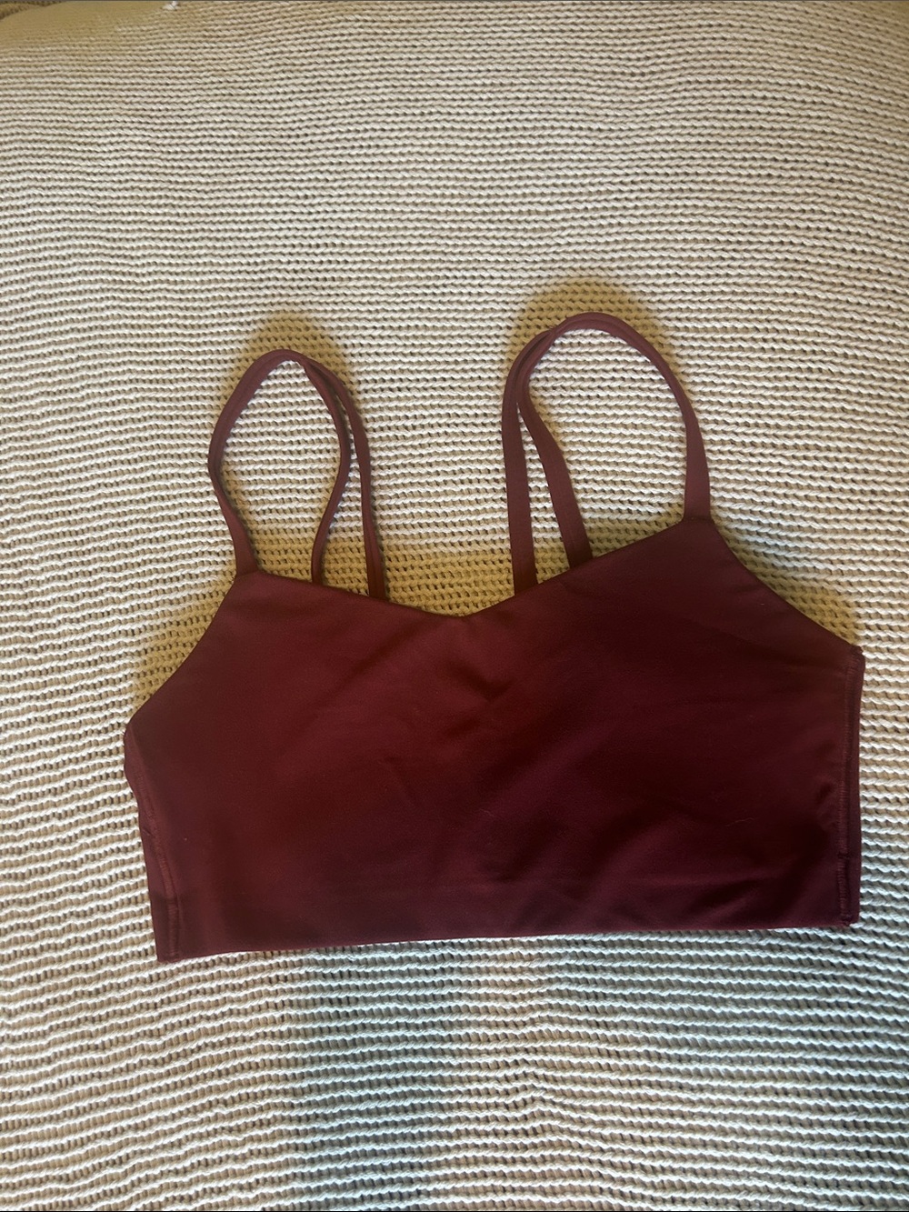 All in Motion Women's Low Support Sports Bra Set - Mauve and Burgundy - Picture 4 of 9